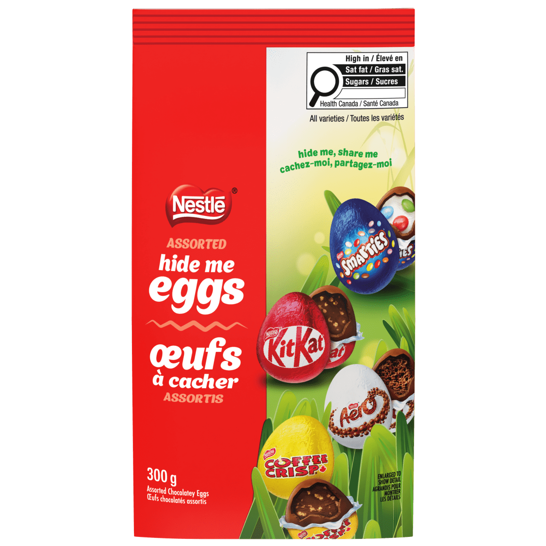 NESTLE Assorted Hide Me Eggs 10x300g CA