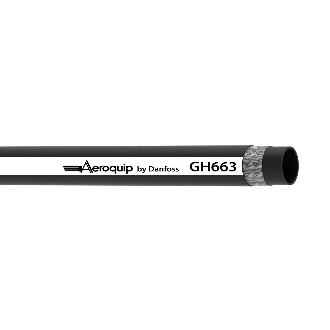 Aeroquip 0.75 ID Aq 100r1 White Stripe Hydraulic Hose