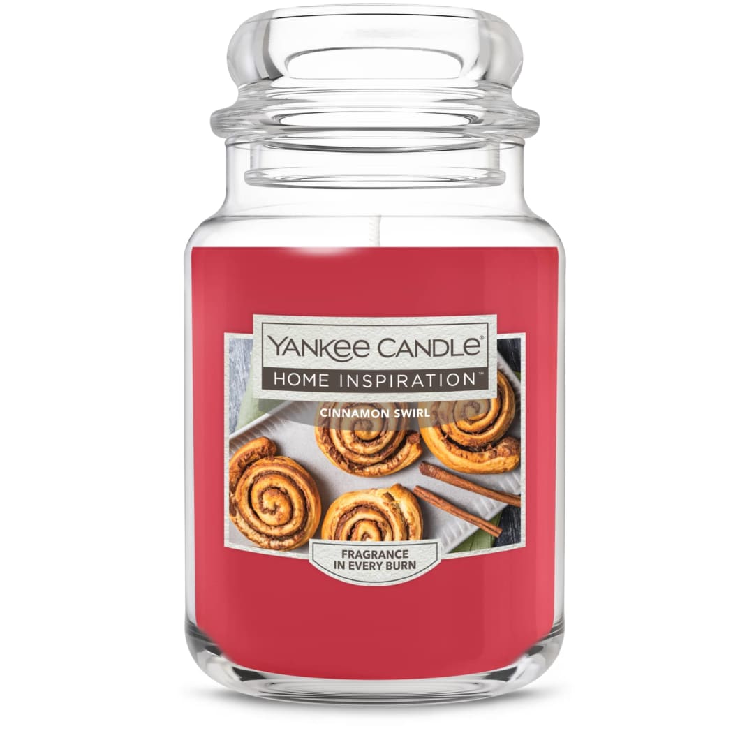 Yankee Candle Home Inspiration Cinnamon Swirl Large Jar Candle