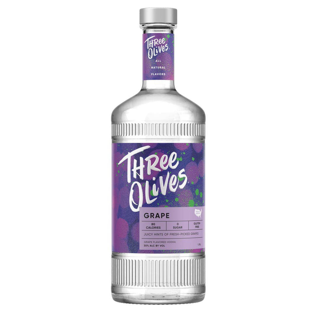 Three Olives Vodka Grape