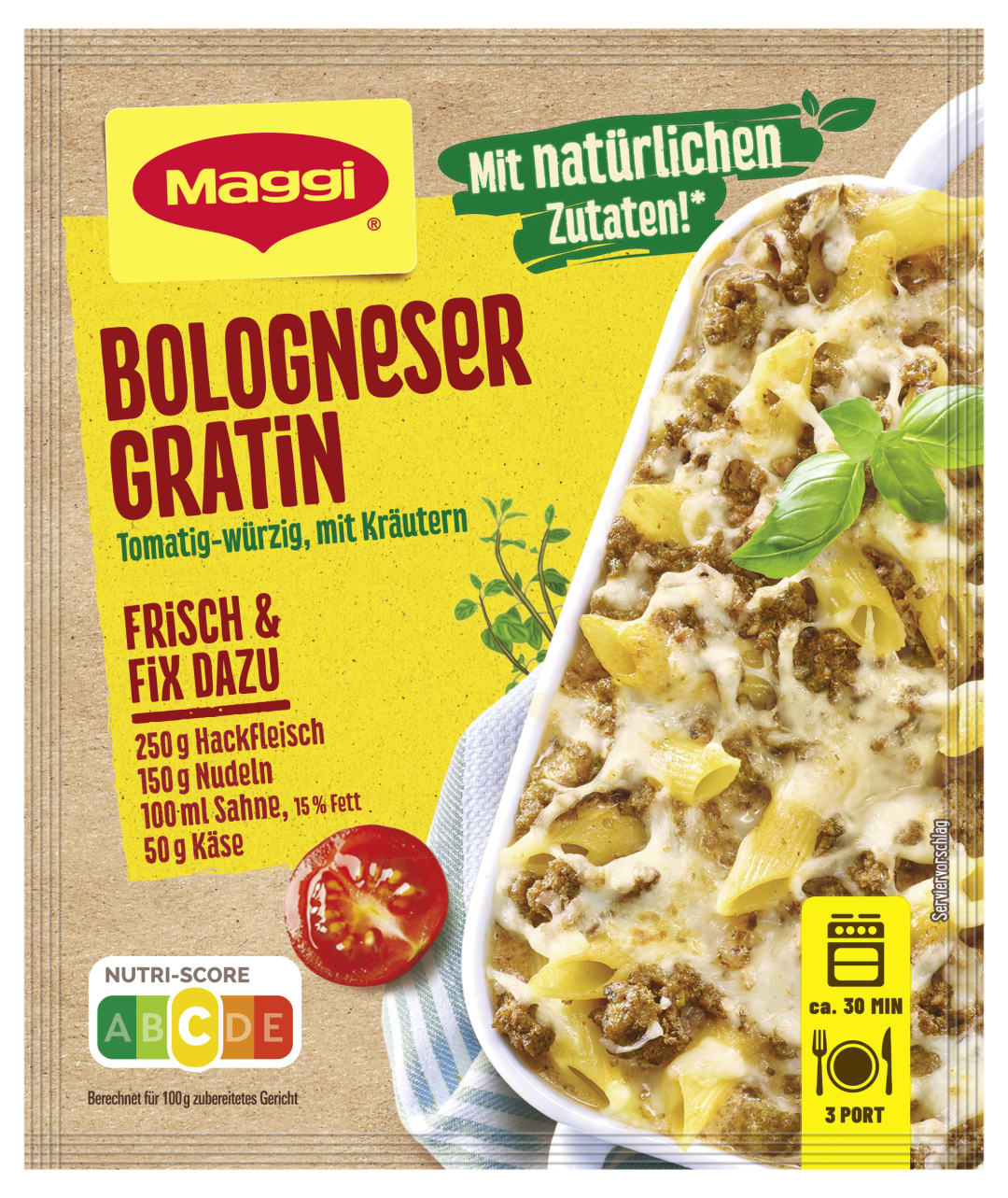 MAGGI FIX Bologneser Gratin