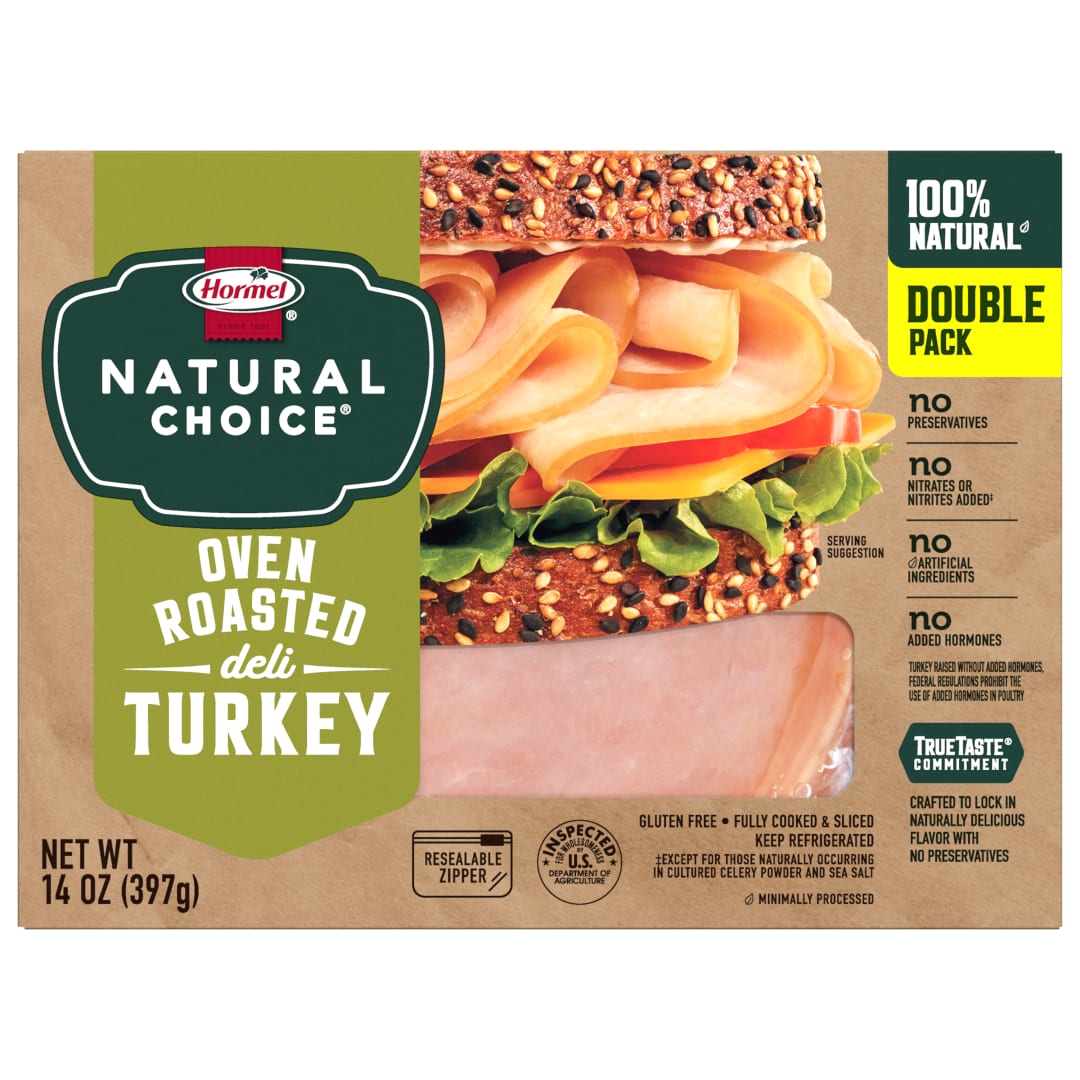 HORMEL NATURAL CHOICE Oven Roasted Turkey Double Pack