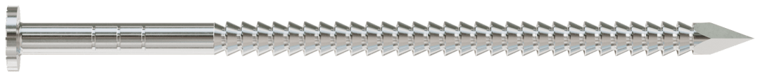 Simpson Strong-Tie S10PTD1 Preservative-Treated Wood Decking Nail, Ring Shank — 3 in. x .131 in. Type 304 (1 lb.) (Pack of 800)