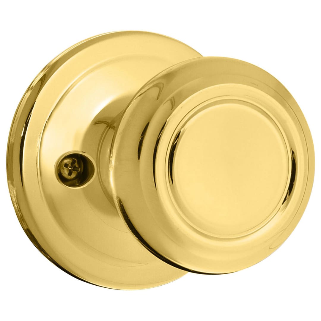Cameron Half-Dummy Knob in Polished Brass
