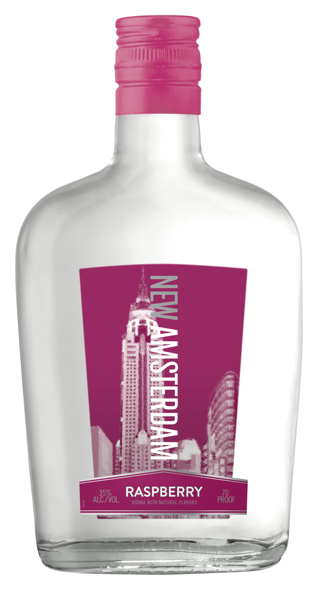 New Amsterdam Raspberry Flavored Vodka 375ml