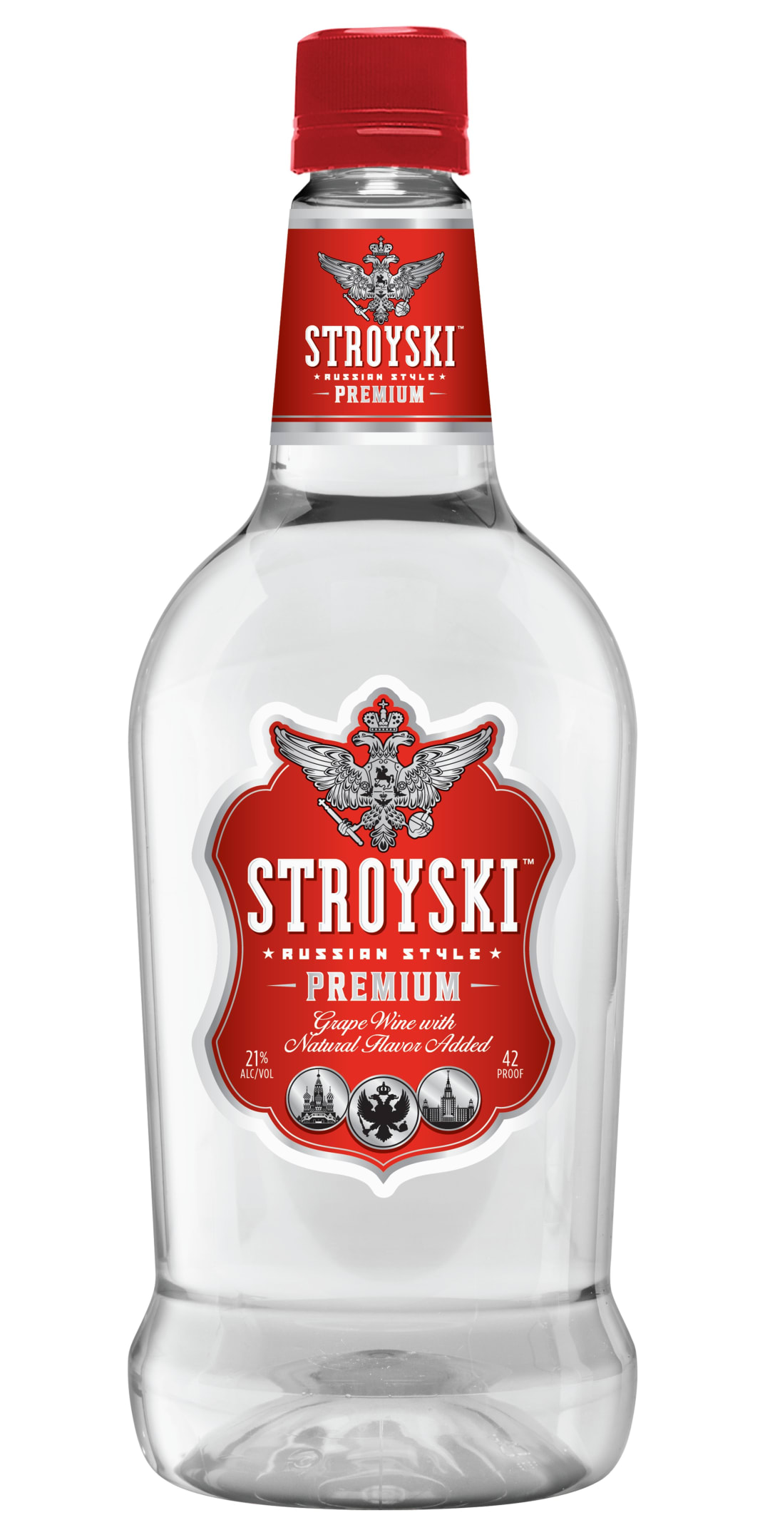 Stroyski Premium Russian Style Grape Wine 1.5l 42 Proof