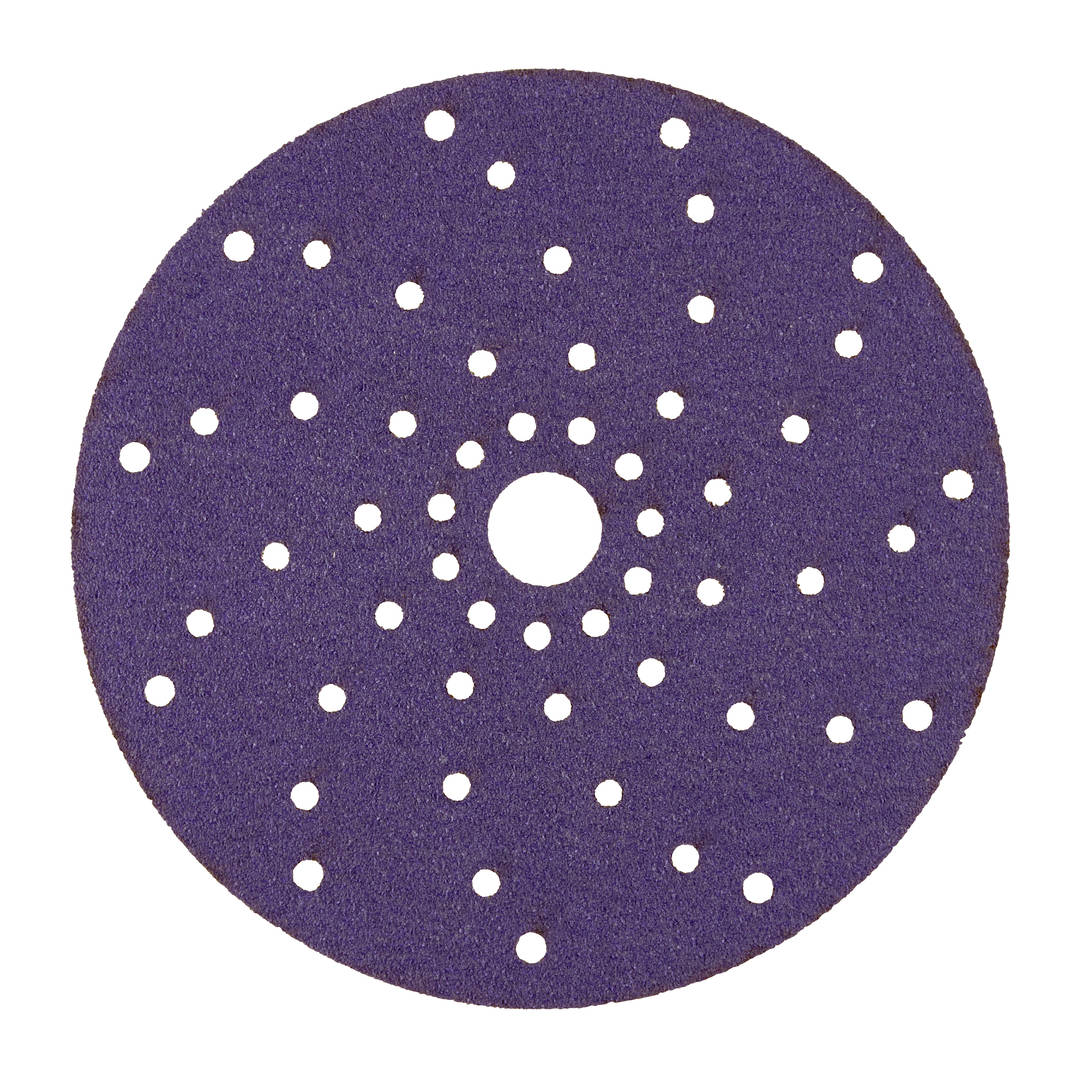 3M™ Cubitron™ II Hookit™ Schleifscheibe 737U, 150 mm, Multihole, 120+, 51370