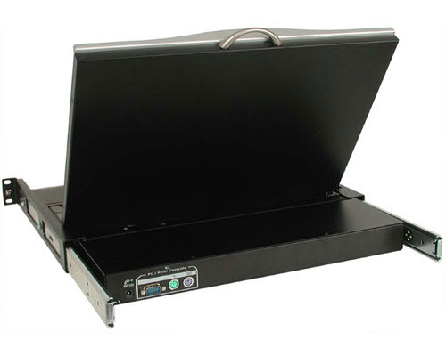 1U Cabinet Command Console with 15" TFT Panel
