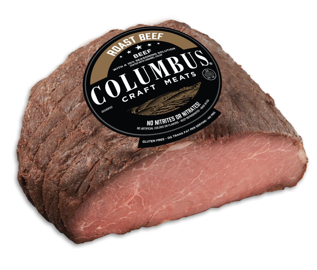 COLUMBUS Roast Beef (With 10% Seasoning Solution)