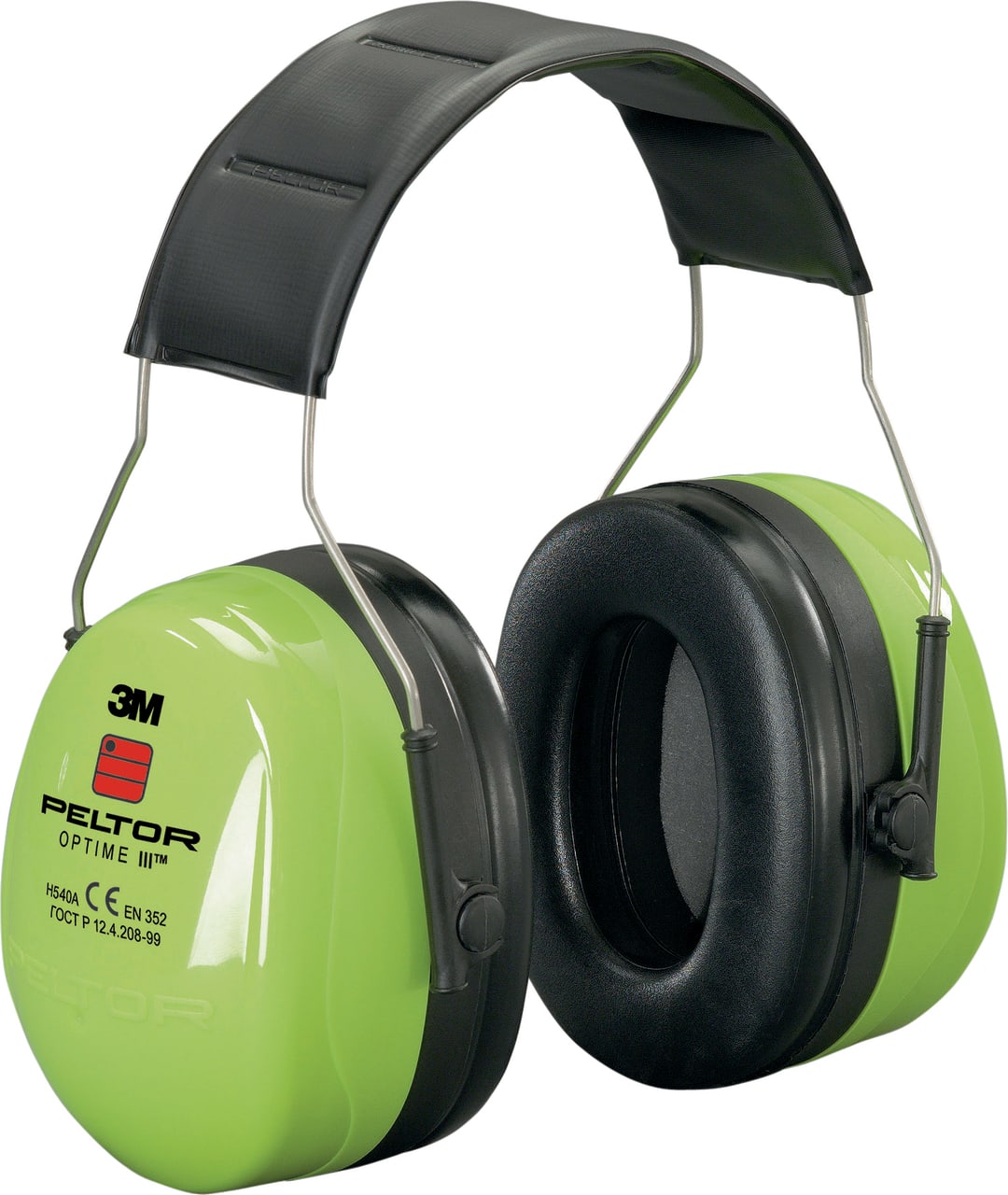 3M™ PELTOR™ Optime™ III Manşonlu Kulaklıklar, Hi-Viz, Kafa Bantlı, H540A-461-GB