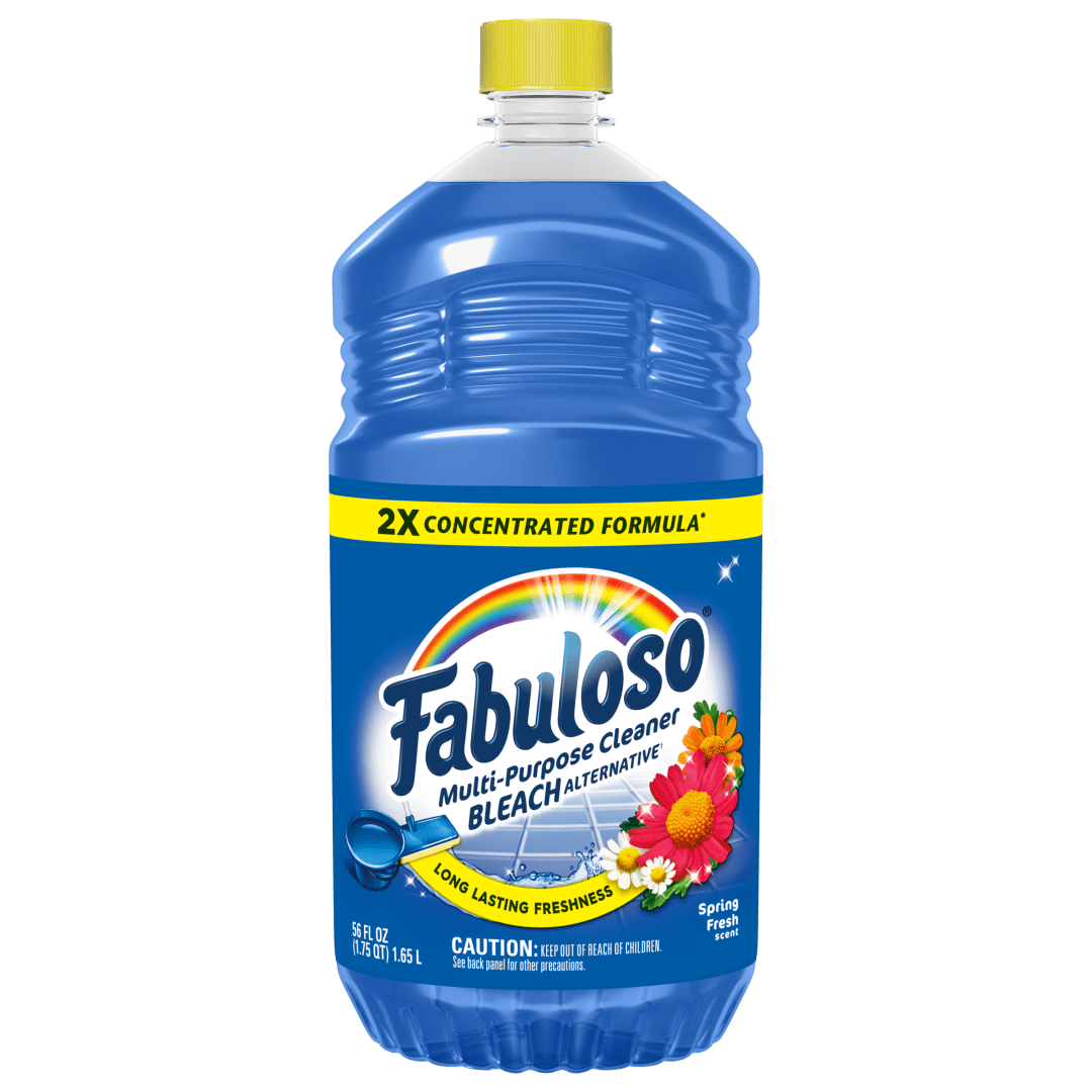 Fabuloso Multi-Purpose Cleaner, 2X Concentrated Formula, Spring Fresh Scent, 56 oz