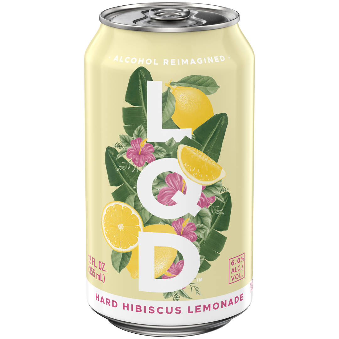 LQD Hard Hibiscus Lemonade, 12 fl. oz. Can