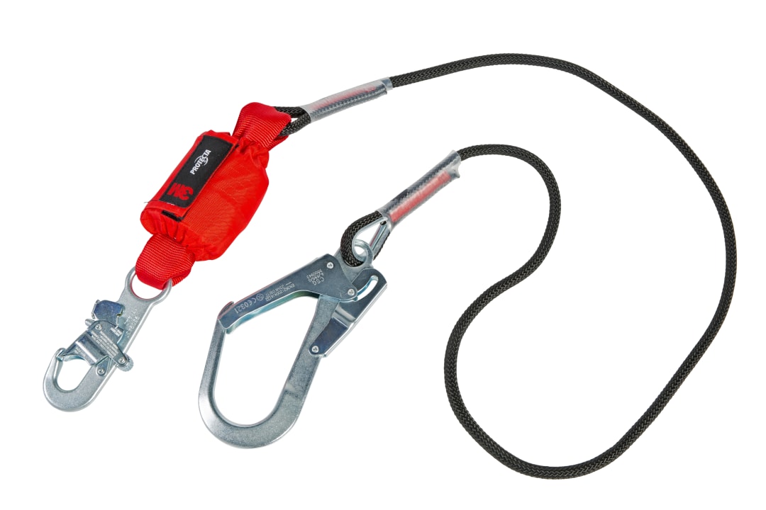 3M™ Protecta® Şok Emicili Lanyard, Halatlı, Tek Kollu, 2,00 m, 1260350