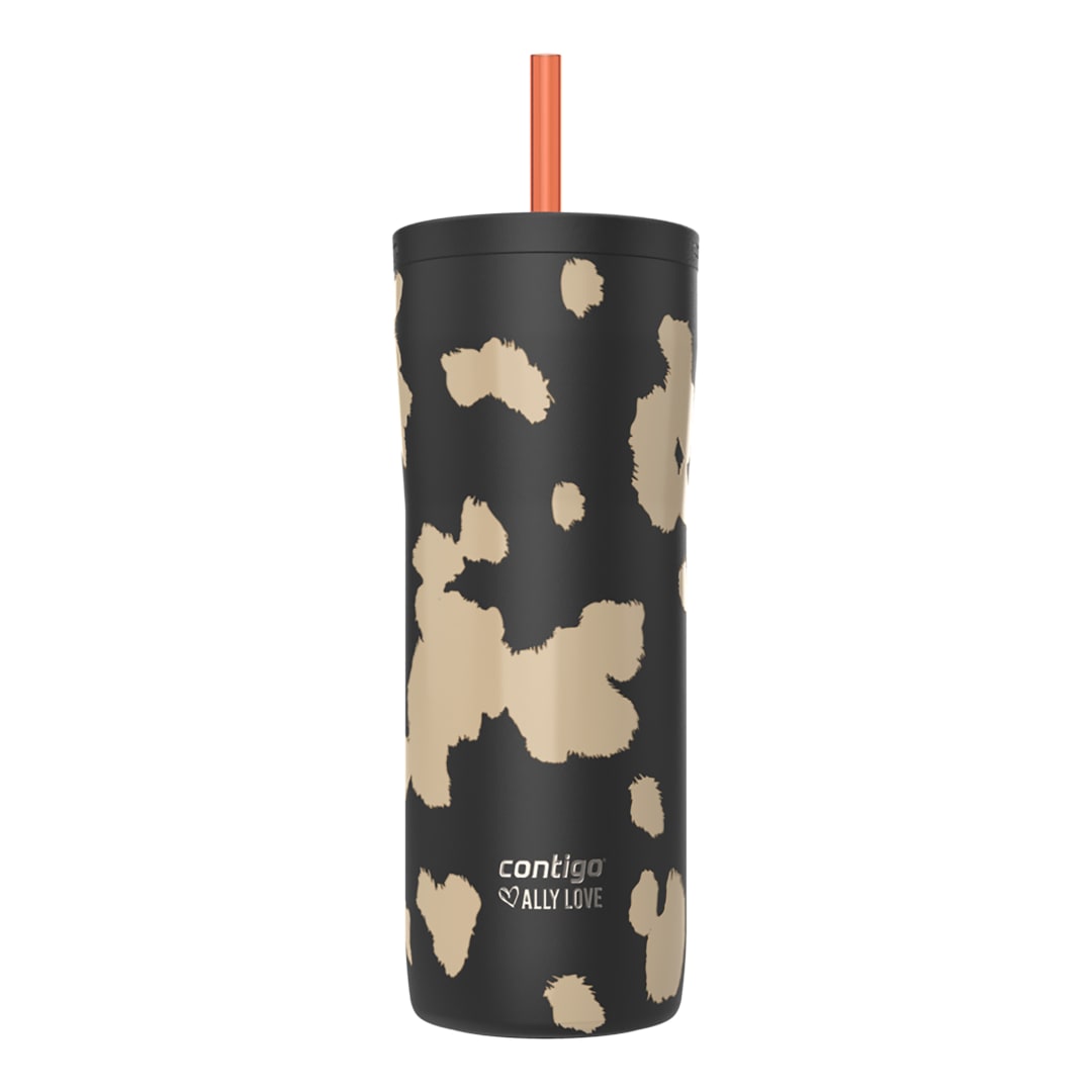 Contigo® Streeterville 2.0 Stainless Steel Tumbler with Straw, 24oz, Licorice