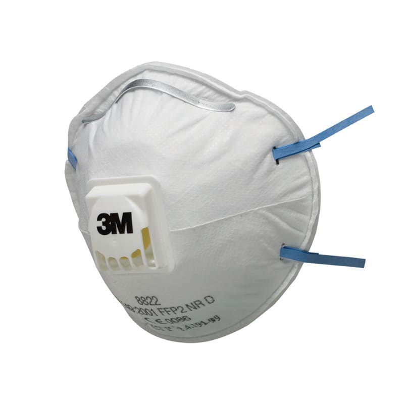3M™ Partikül Solunum Maskesi, FFP2, Valfli, 8822