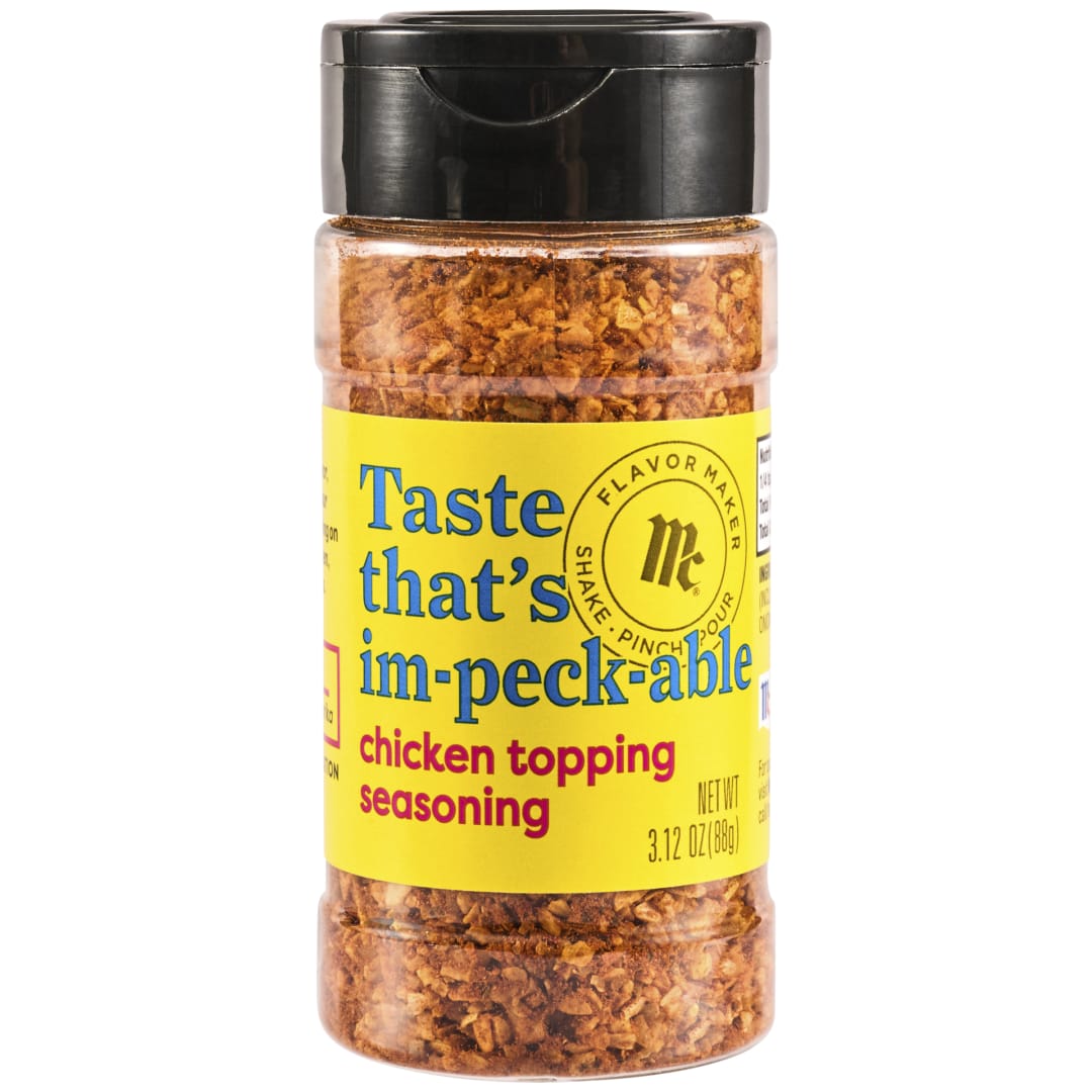 McCormick Flavor Maker Chicken Topping Seasoning, 3.12 oz