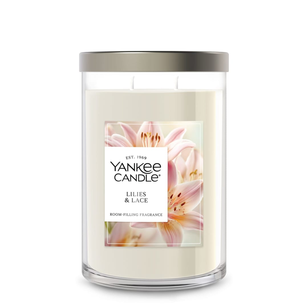 Yankee Candle Lilies & Lace Large Tumbler Candle