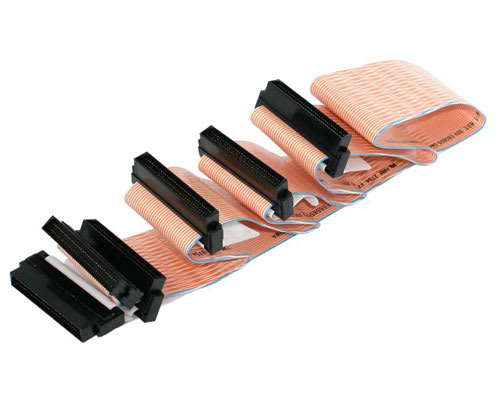 4 Drive U320 Terminated SCSI Cable