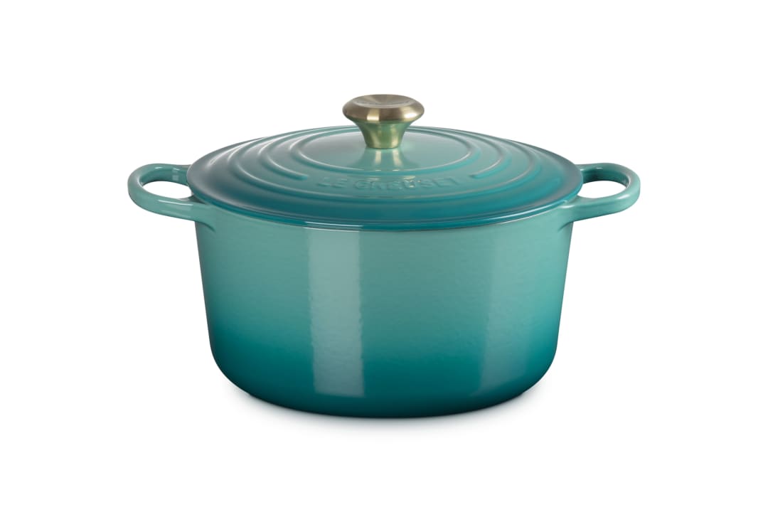 Signature Round Deep Oven, 6.5 qt. Bleu Riviera