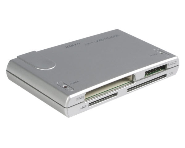 7-in-1 USB Flash Card Reader