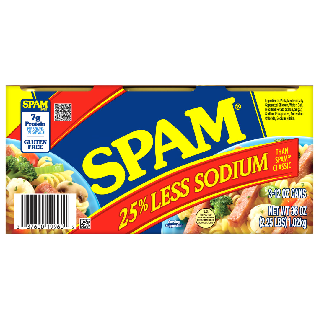 SPAM Less Sodium