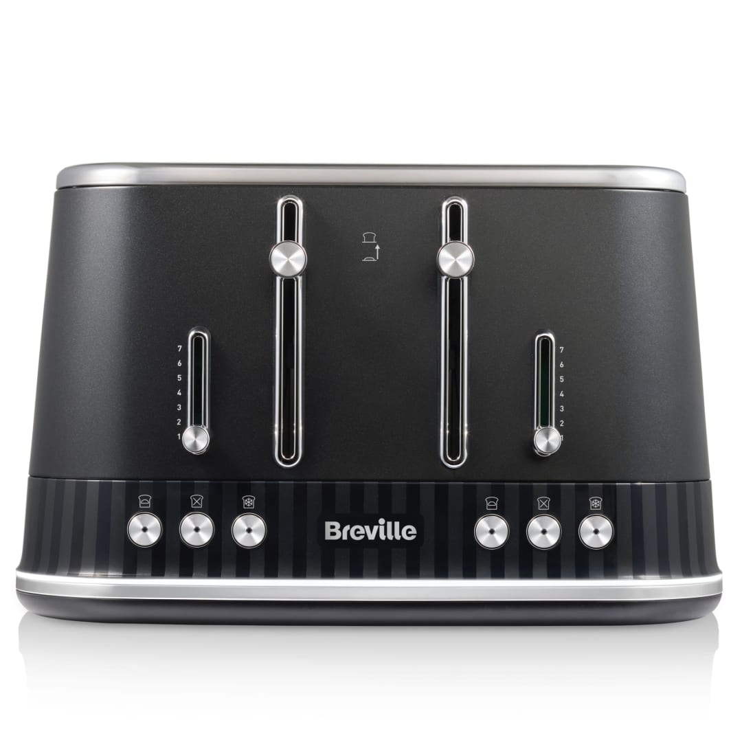 BREVILLE RIVIERA METAL TOASTER BLACK