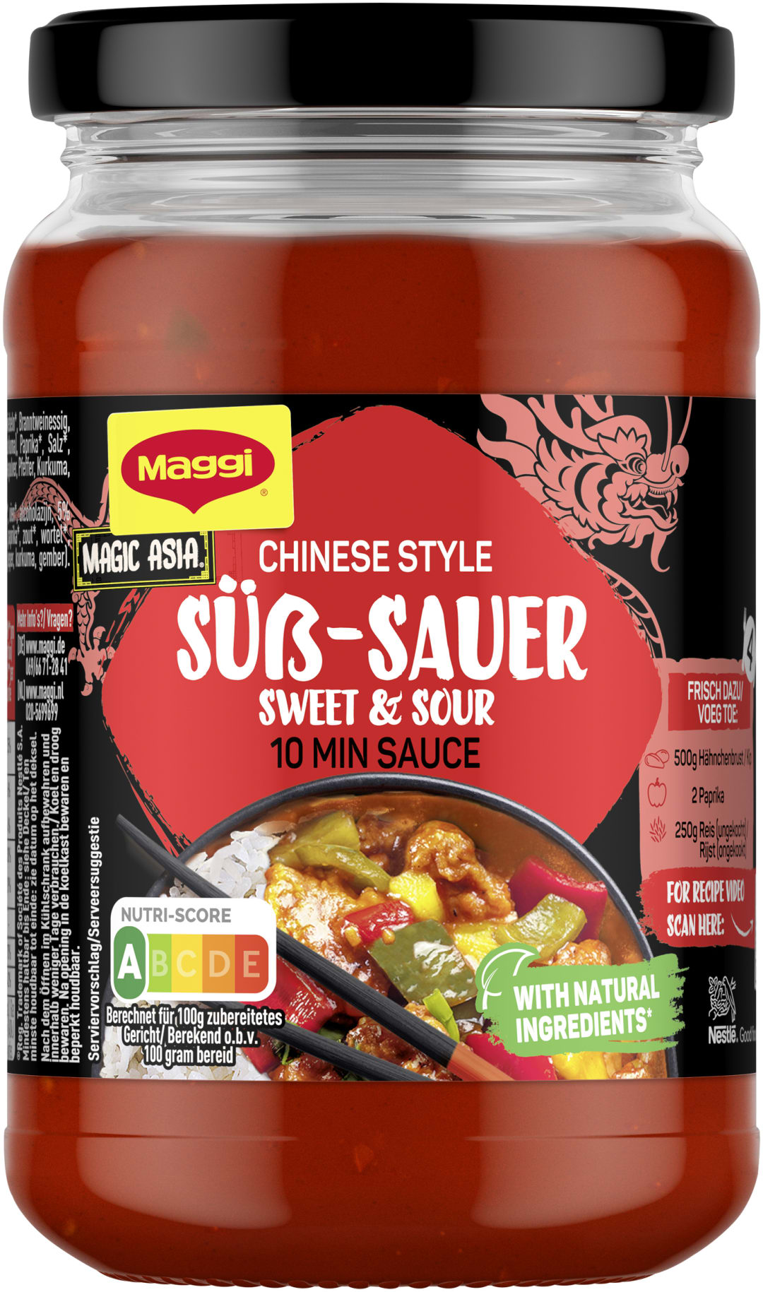 MAGGI MAGIC ASIA 10Minuten Sauce Sweet&Sour 355g