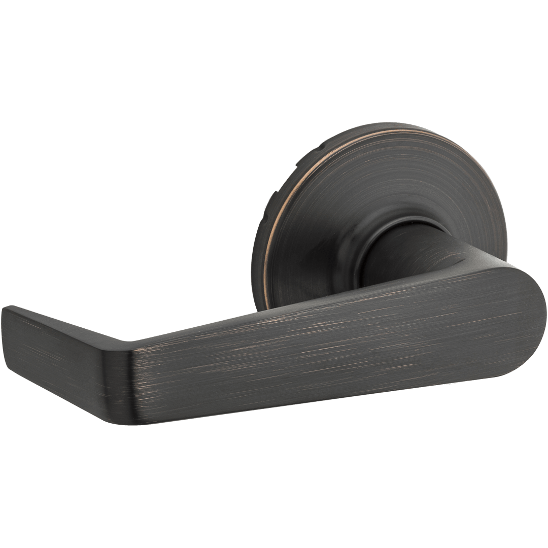 Kingston Round Hall/Closet Lever in Venetian Bronze