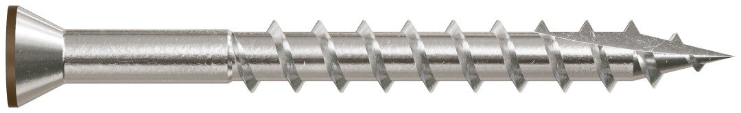 Simpson Strong-Tie T07162FT70BR01 Trim-Head Screw, 6-Lobe Drive — #7 x 1-5/8 in. T-15 Type 316, Brown 01 (70-Qty) (Pack of 600)