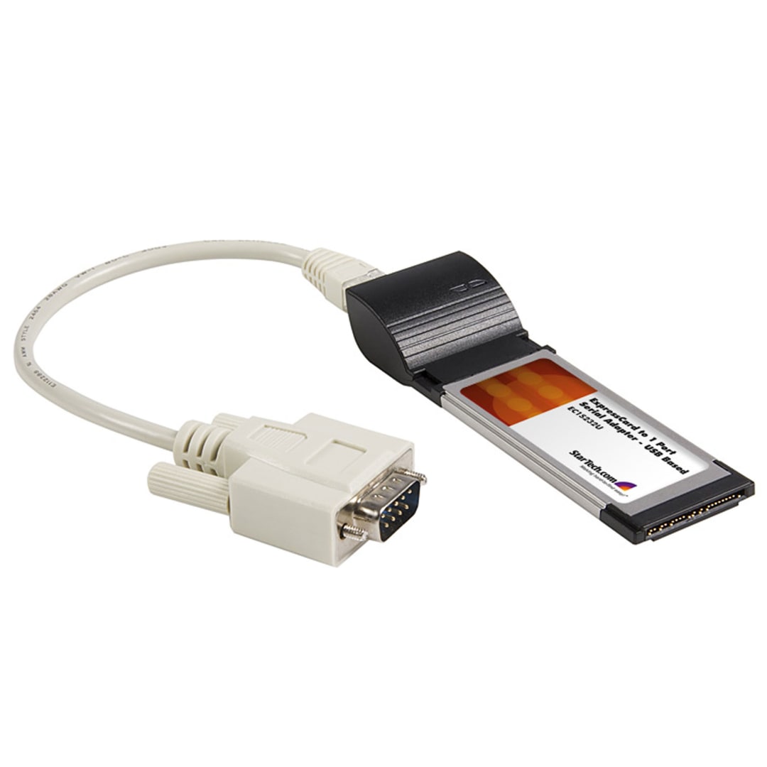 ExpressCard to 1 Port Serial Adapter - USB Base