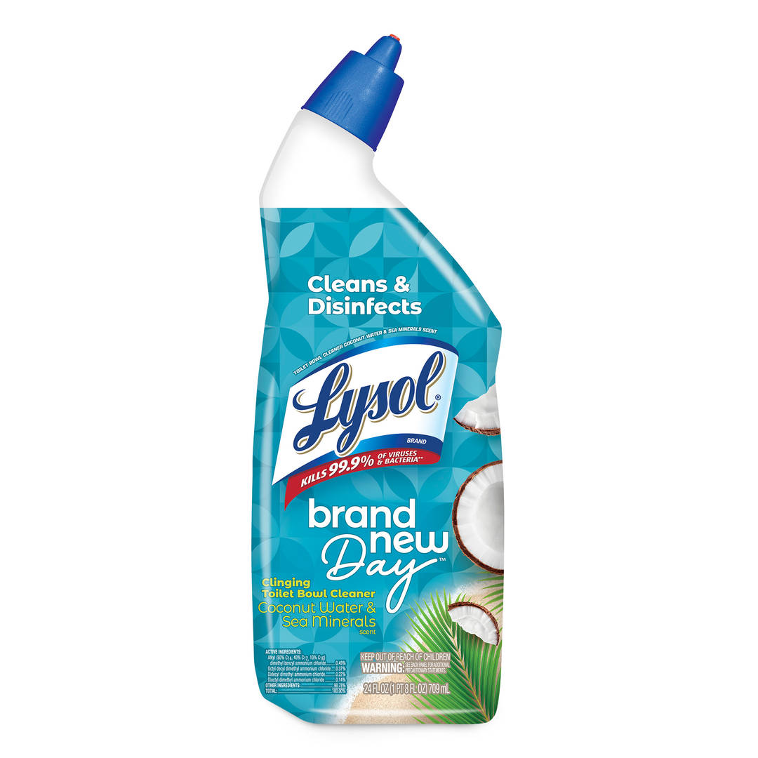 LYSOL® Toilet Bowl Cleaner - Brand New Day™ Coconut Water & Sea Minerals 9/24 oz.