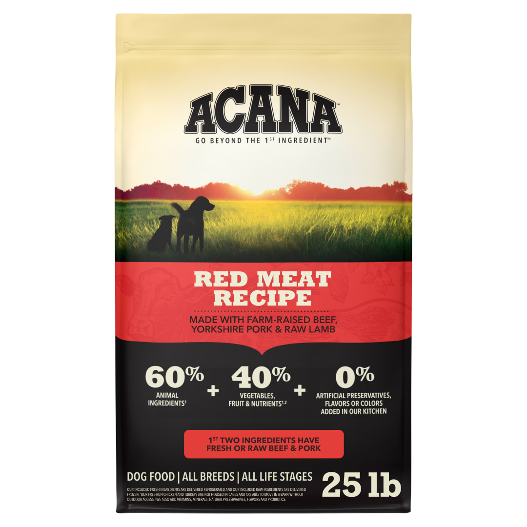 ACANA Grain Free Dry Dog Food Red Meat Recipe