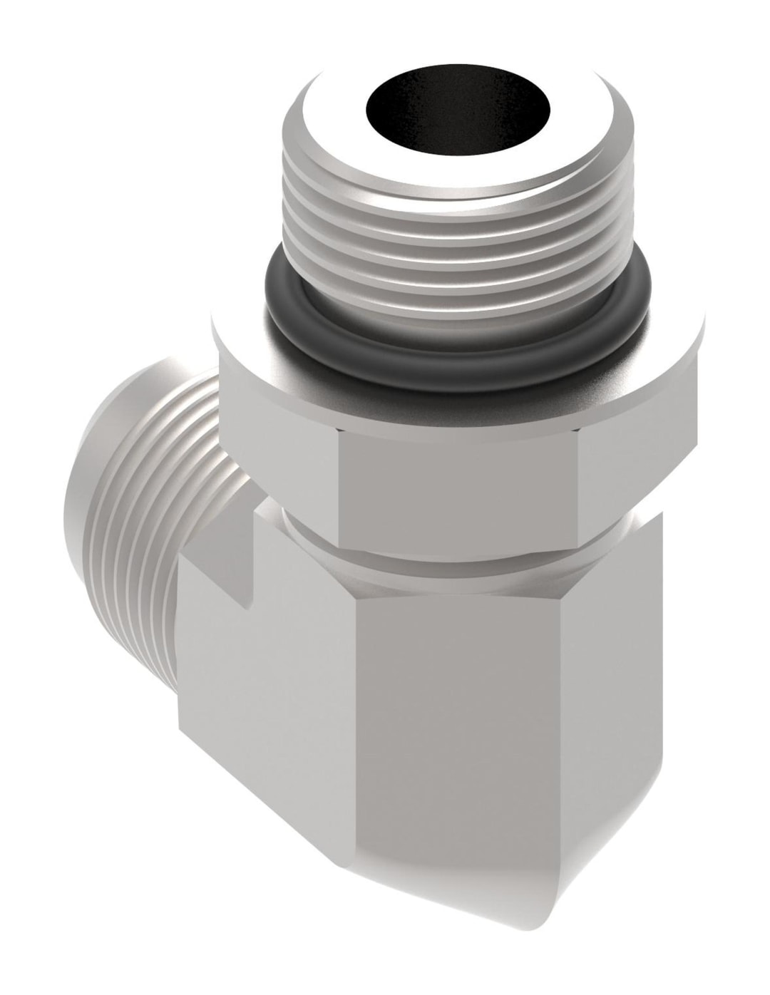 Aeroquip 5/8 SAE MORB X 3/8 MJIC 90DEG