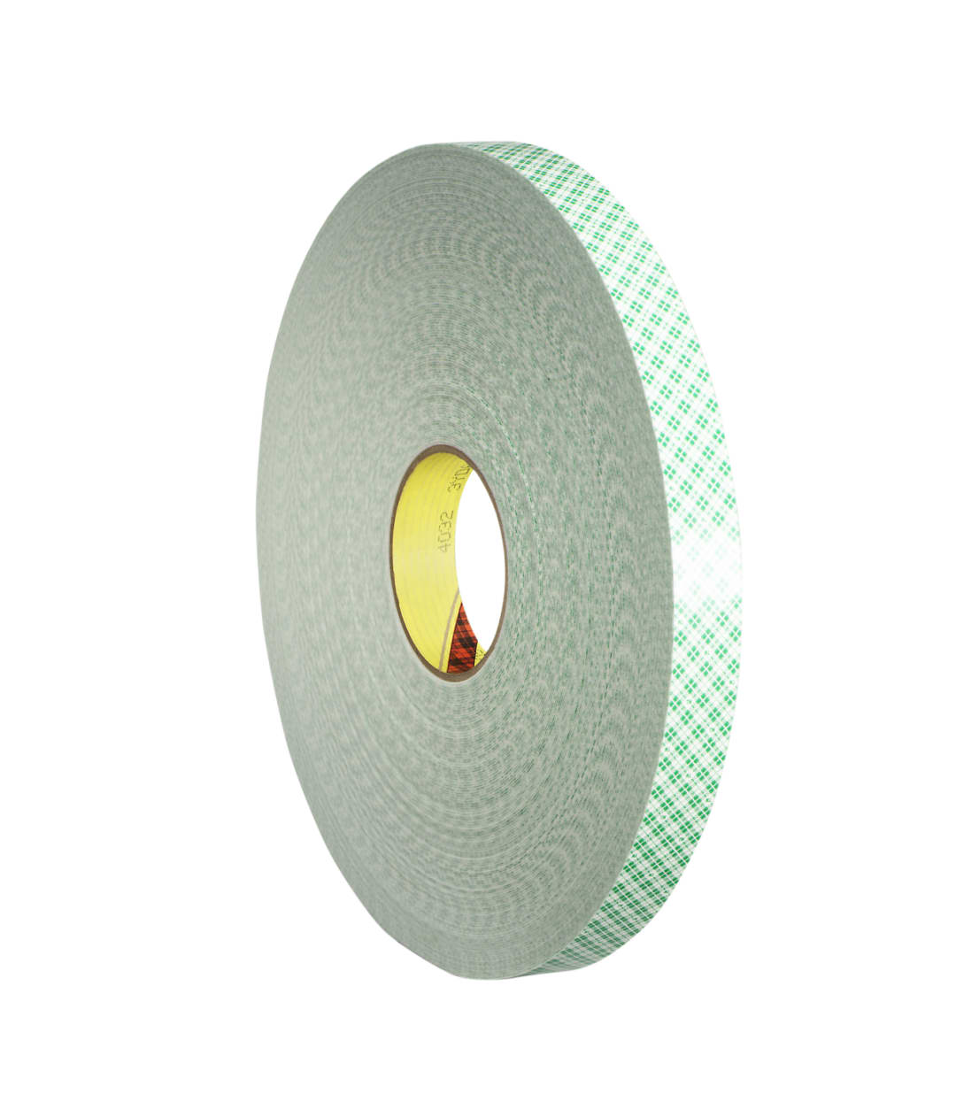 3M™ Double Coated Urethane Foam Tape 4032, White, 9 mm x 66 m, 0.8 mm