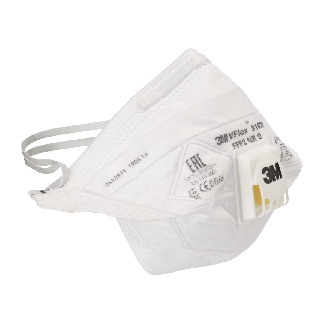 3M™ VFlex™ Partikül Solunum Maskesi, FFP2, Valfli, 9162E