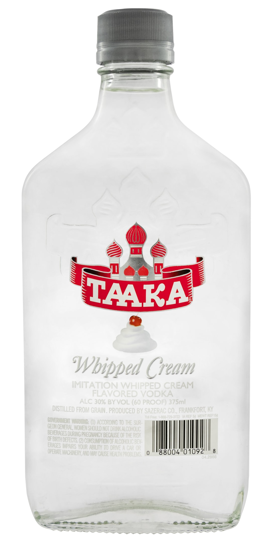 Taaka Whipped Cream Vodka 375ml 60 Proof