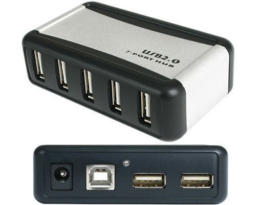 7 port USB 2.0 Hub