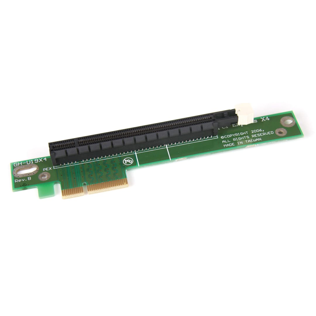 PCI Express x4 to x16 riser card