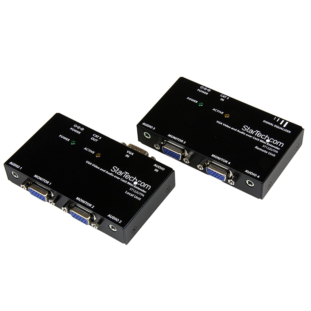 Cat5 UTP VGA Video / Audio Extender