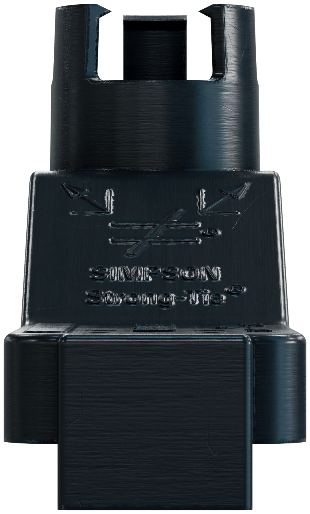 Simpson Strong-Tie AM 1 AnchorMate® 1-in. Dia. Anchor Bolt Holder — Black (100-Qty)