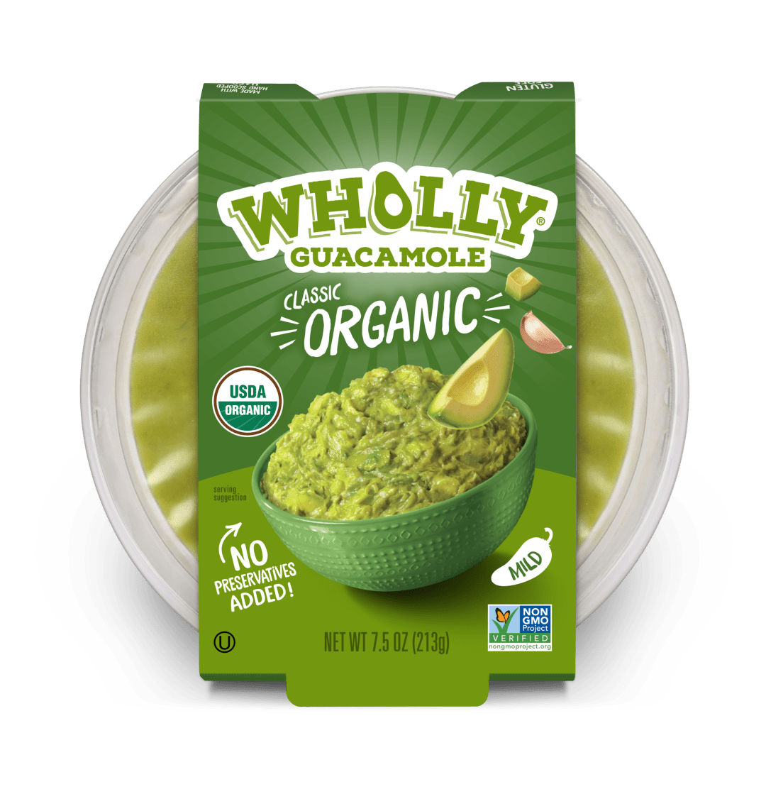 WHOLLY Guacamole Organic Classic Bowl