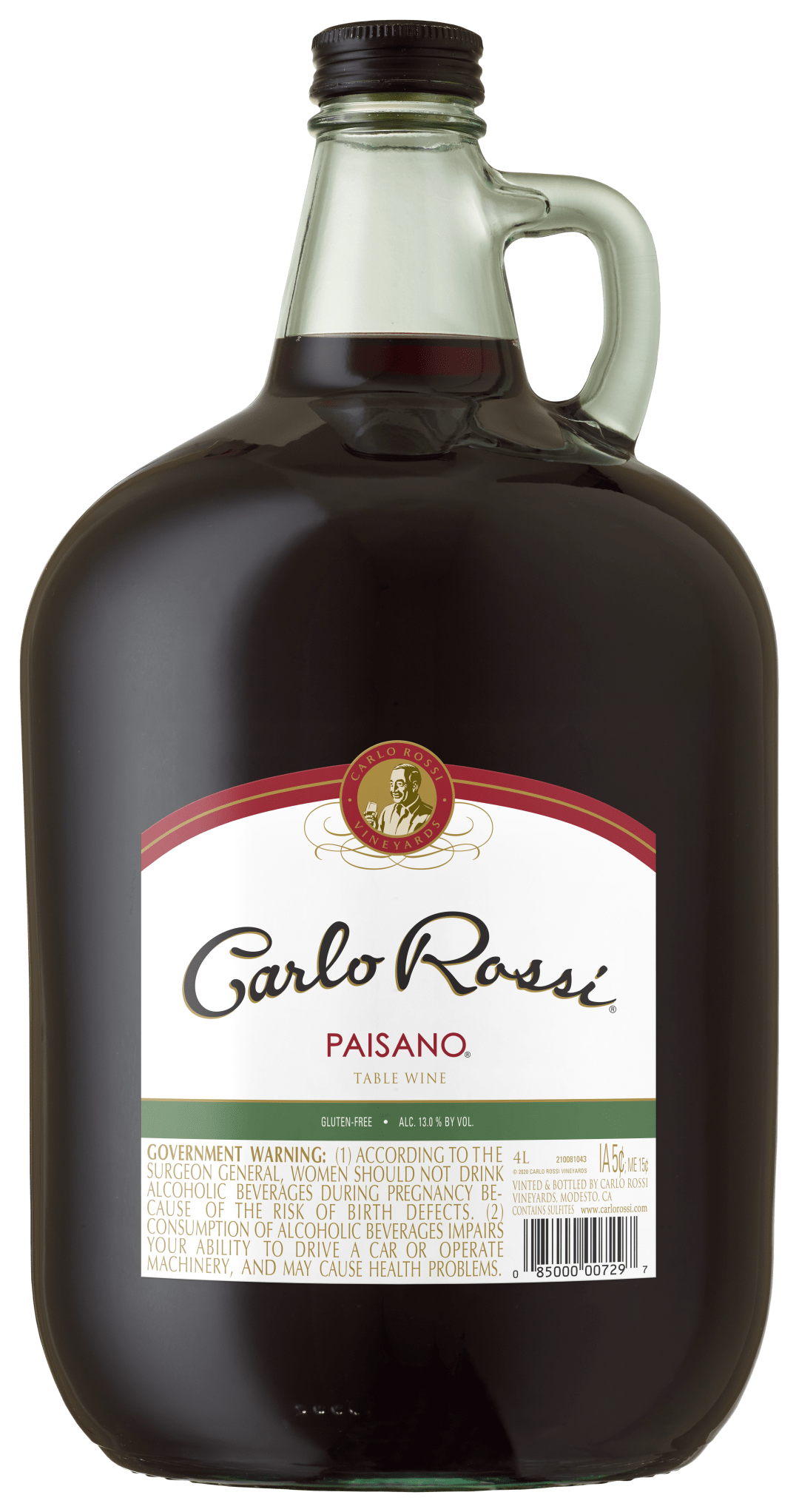 Carlo Rossi Paisano Red Wine 4L