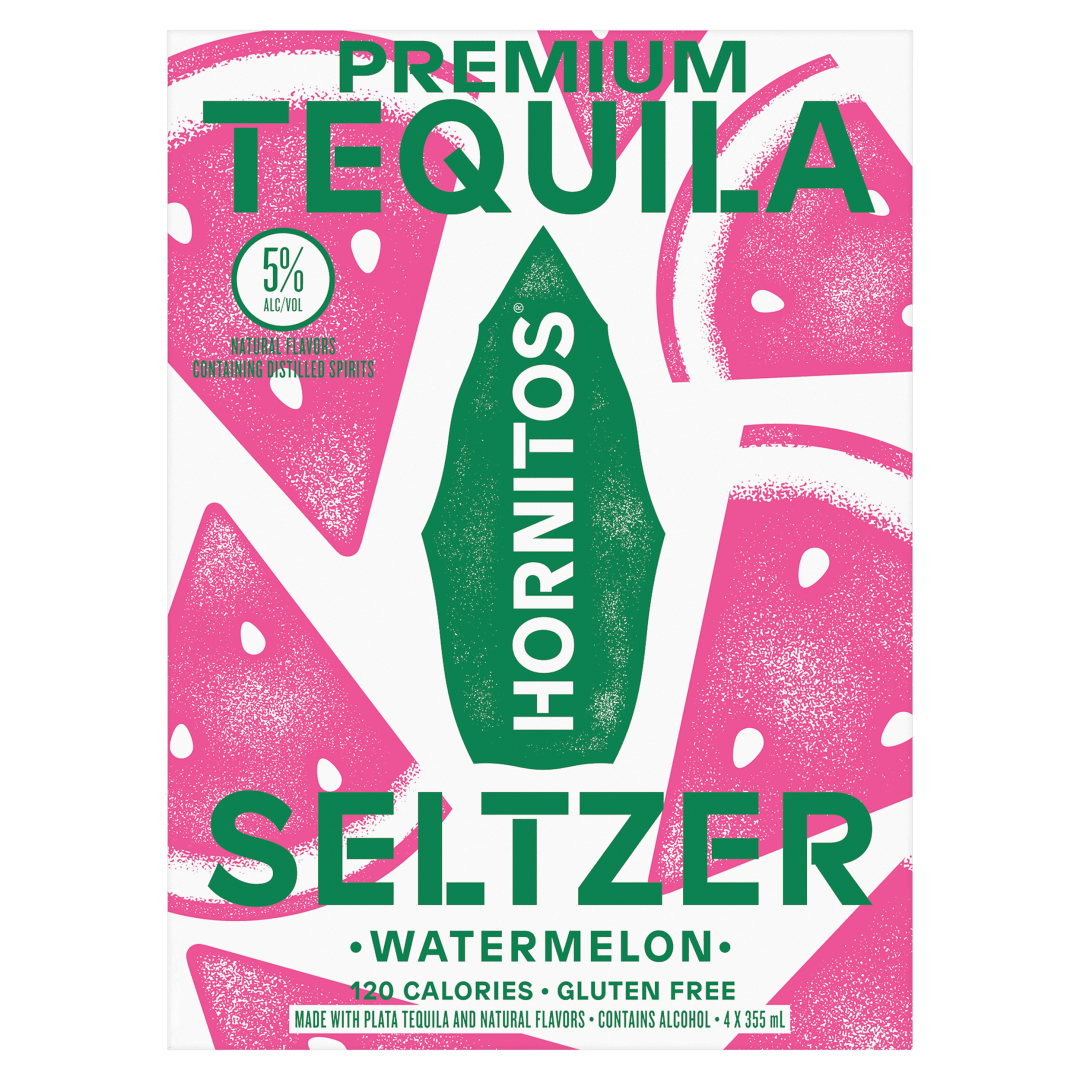 Hornitos Hard Seltzer Watermelon Ready to Drink Cocktail 4x355 ml