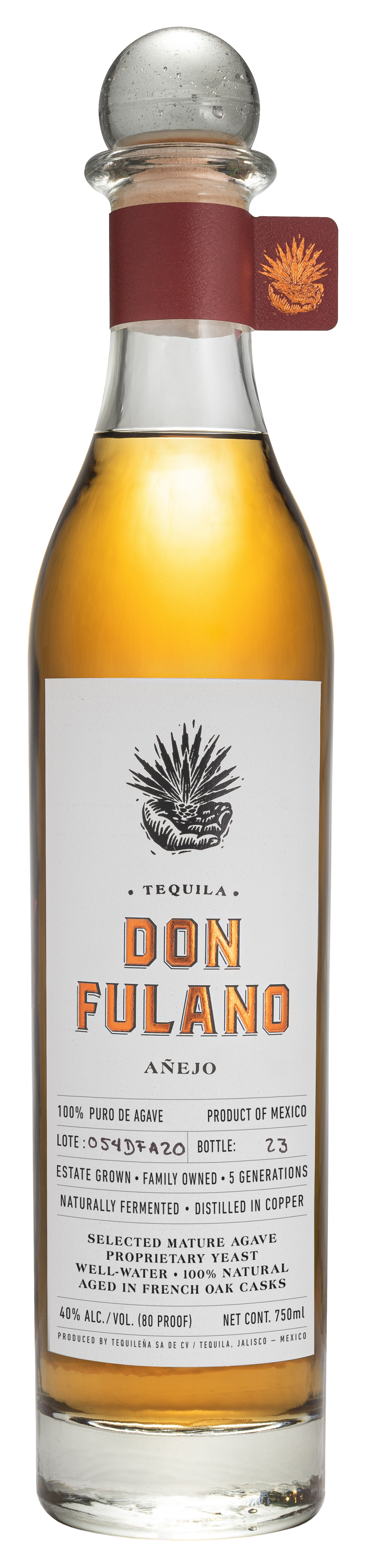Don Fulano Anejo Tequila 750ml