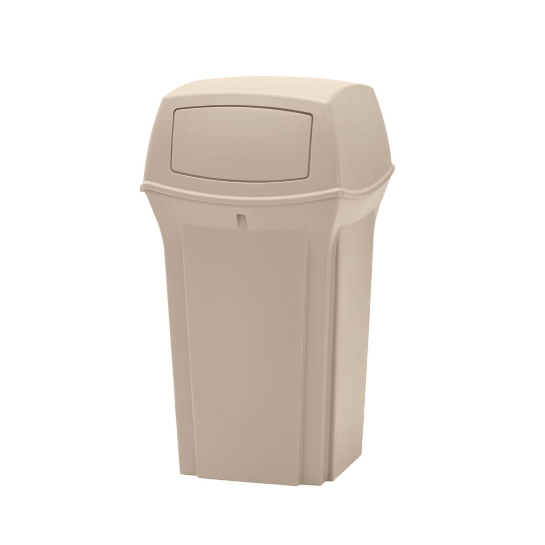 Rubbermaid Commercial Products Ranger 35 Gallon Container with 2 Doors, Wool