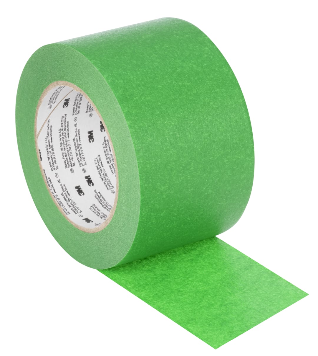 3M™ UV Dirençli Maskeleme Bandı 2814, Yeşil, 72 mm x 50 m, 0.12 mm
