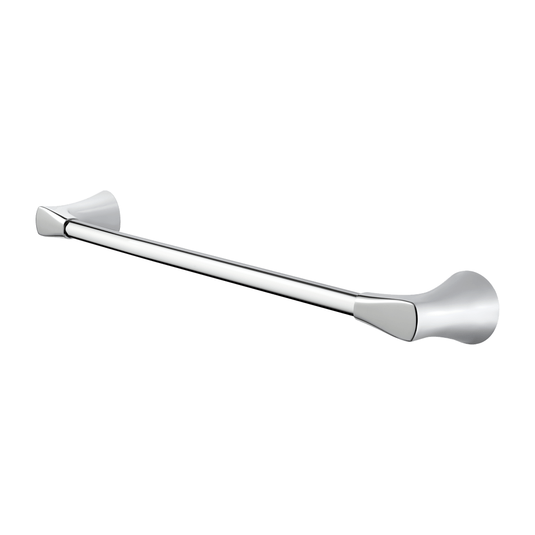 Kenzo 18" Towel Bar in Polished Chrome