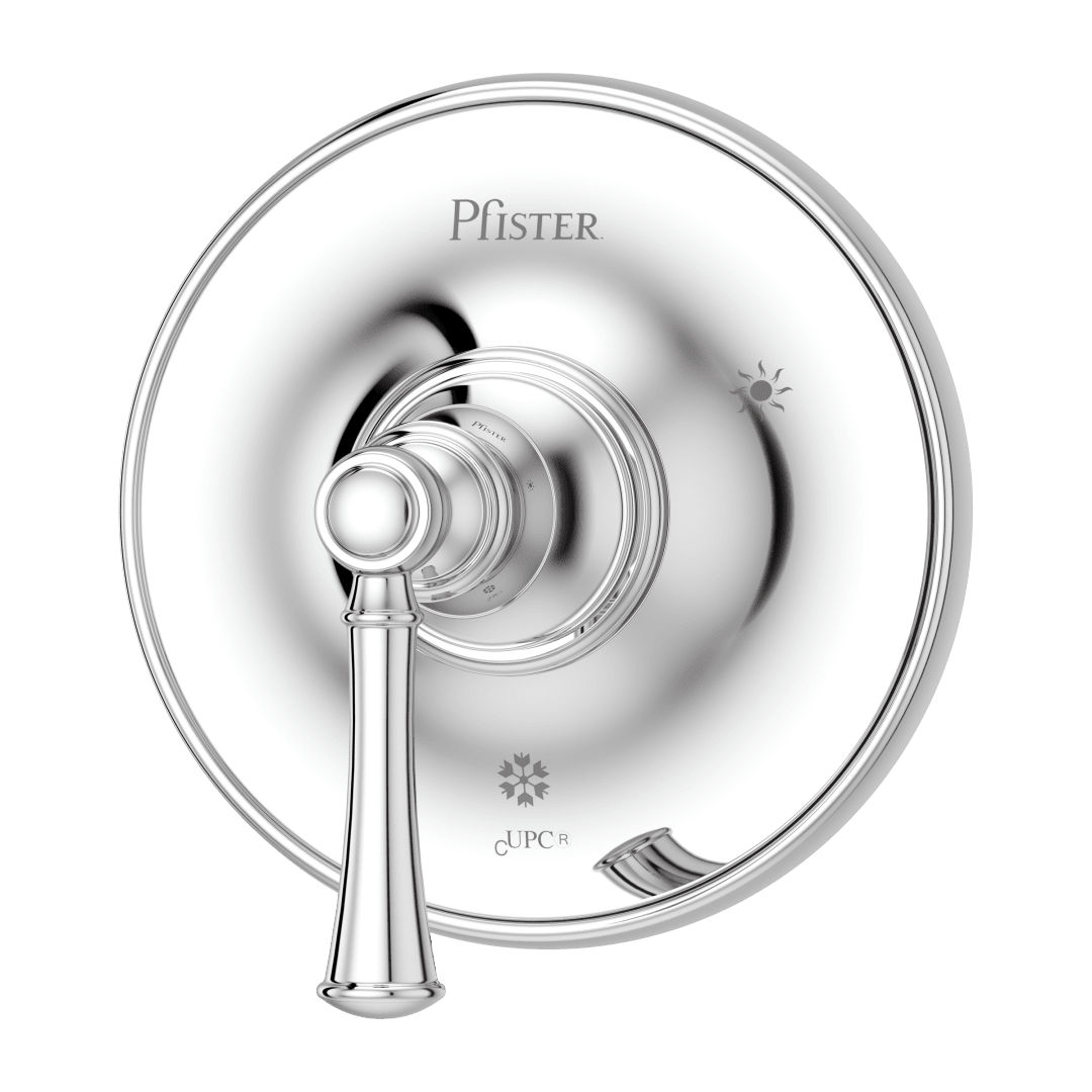Tisbury 1-Handle Tub & Shower Valve Only Trim in Polished Chrome