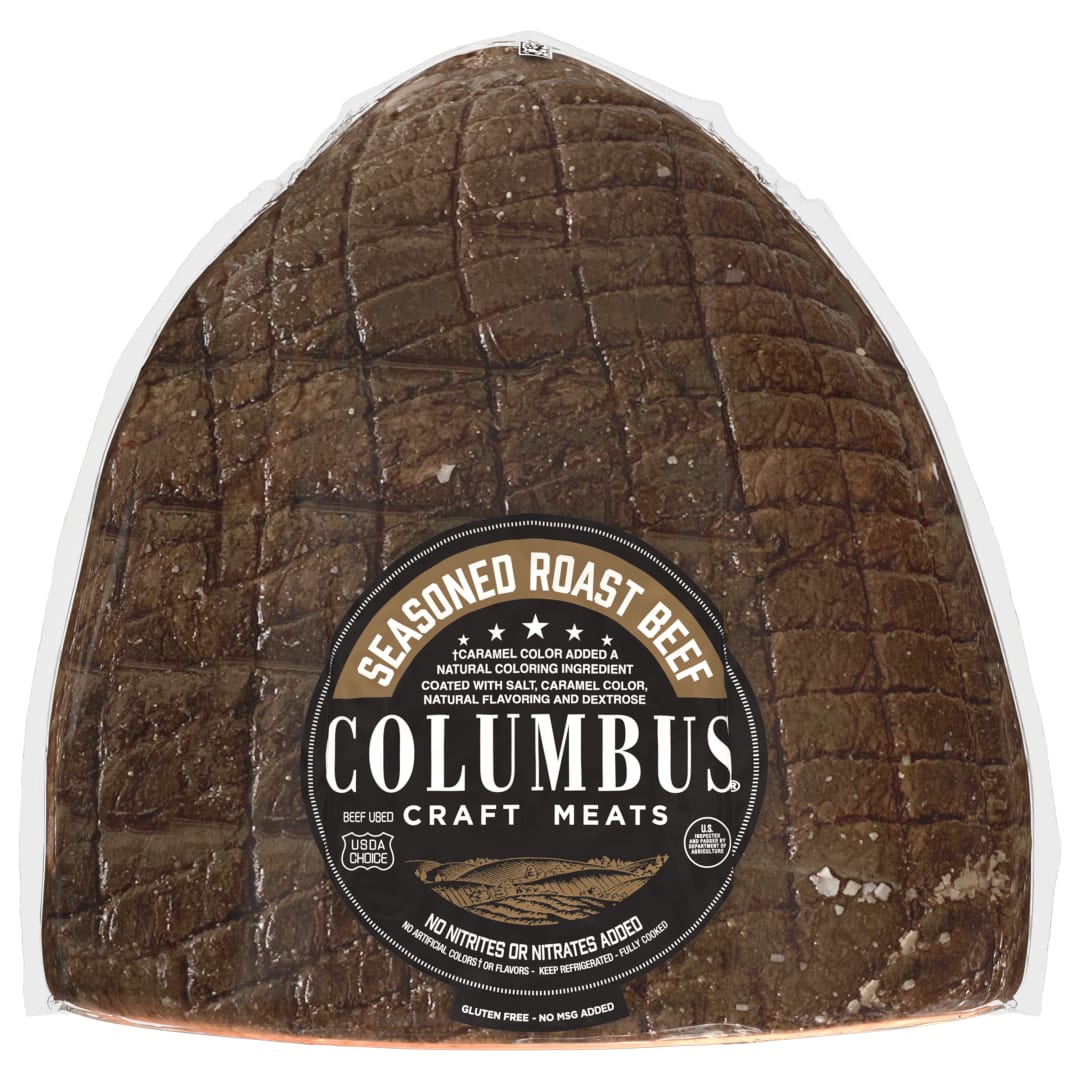 COLUMBUS Seasoned Roast Beef 2/6lb