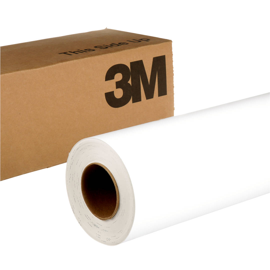 Película Gráfica 3M™ Scotchcal™ com Adesivo 3M™ Comply™ IJ35C-10, Branca, 1,37 m x 45,72 m